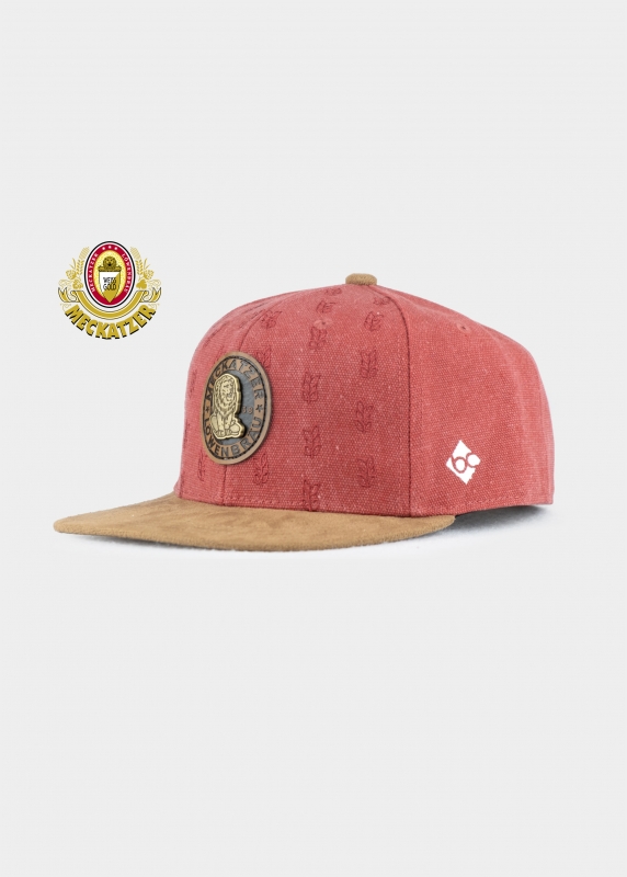 Cap "Meckatzer" - rot (Snapback)